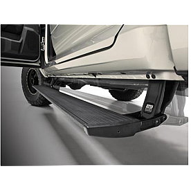 Amp Research Running Board 600 Pound Capacity Aluminum Power Lowering - 76138-01A