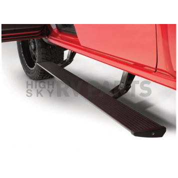 Amp Research Running Board 600 Pound Capacity Aluminum Power Lowering - 76141-01A