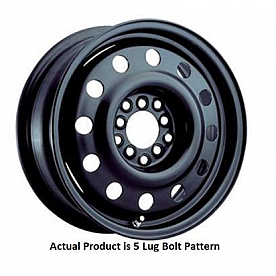 Cragar Wheel 83 Series - 17 x 7 Black - 83-7718