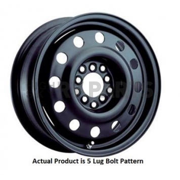 Cragar Wheel 83 Series - 17 x 7 Black - 83-7718