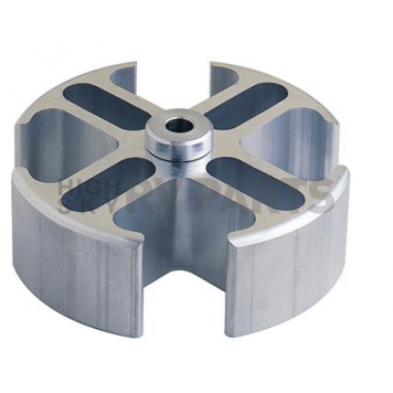 Flex-A-Lite Cooling Fan Spacer 1 Inch Milled Silver Aluminum - 508