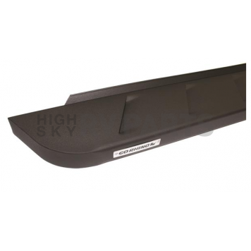 Go Rhino Running Board Black Textured Powder Coated Steel Stationary - 63451687PC-1