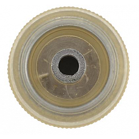 Help! By Dorman Window Crank Knob - Circular Plastic Clear Single - 76931