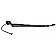 Help! By Dorman WindShield Wiper Arm 15.46 Inch Black Single - 42550