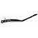 Help! By Dorman WindShield Wiper Arm 23 Inch Black Single - 42668