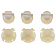 Help! By Dorman Windshield Wiper Linkage Bushing Plastic Set Of 6 - 49445