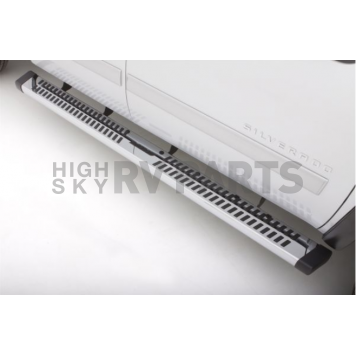 Lund International Running Board Chrome Plated Aluminum Stationary - 22108038-1