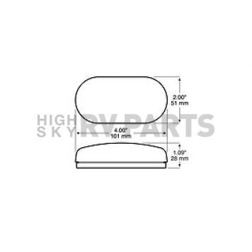 Peterson Mfg. Side Marker Light - LED V35A-BT2-1