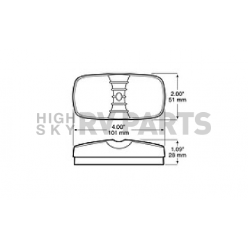 Peterson Mfg. Side Marker Light - LED V38R-1