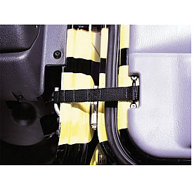 Rampage Door Check Strap -  Black Set Of 2 - 769401