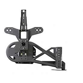 Smittybilt Spare Tire Carrier Bumper Mount Steel Black - 76857