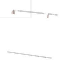 Weather Guard (Werner) Van Storage Shelf Mounting Bracket Steel White - 975502-3-01