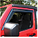 Westin Automotive Rainguard - High Gloss Smoke Acrylic Set Of 2 - 72-51468