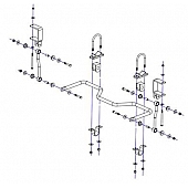 Roadmaster Inc 1-1/8 inch Rear Anti-Sway Bar Kit for Ford F150 - 1139-177