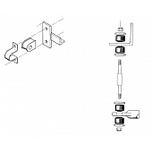 Roadmaster Inc 1-1/2 inch Front Anti-Sway Bar Kit for the Freightliner FL60 - 1209-100