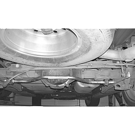 Roadmaster Inc 1-1/8 inch Rear Anti-Sway Bar Kit for GM Trucks 1/2 Ton Coil Spring Only 1109-168