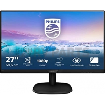 Philips 273V7QDSB/00 Monitor, 27 Inch Black