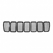 Coast To Coast Grille Insert - Black ABS Plastic - GI485BLK