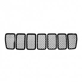 Coast To Coast Grille Insert - Black ABS Plastic - GI485BLK