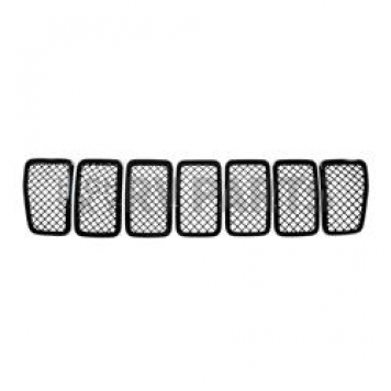 Coast To Coast Grille Insert - Black ABS Plastic - GI485BLK