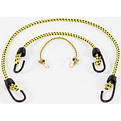 Keeper Corporation Bungee Cord Four 10 Inch/ Four 16 Inch/ Four 18 Inch/ Four 24 Inch/ Two 30 Inch Length Rubber - 06317