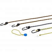 Keeper Corporation Bungee Cord Five 10 Inch/ Four 12 Inch/ Two 18 Inch/ Two 24 Inch/ One 32 Inch Rubber - 06320