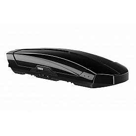 Thule Cargo Box Carrier 18 Cubic Feet Capacity Dual Side Opening Black - 629806