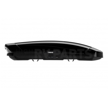 Thule Cargo Box Carrier 18 Cubic Feet Capacity Dual Side Opening Black - 629806-1