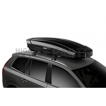Thule Cargo Box Carrier 18 Cubic Feet Capacity Dual Side Opening Black - 629806-2