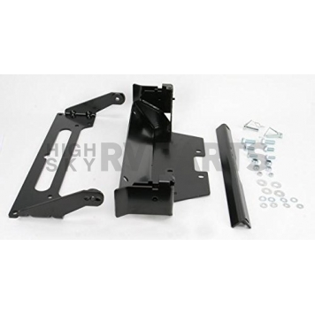 Warn Industries Snow Plow - Straight Blade Front Mount 66 Inch For Side By Side UTV - 92156P66-2