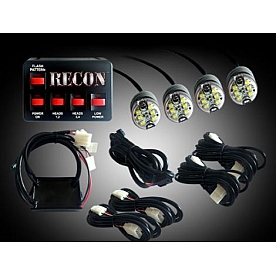Recon Accessories Strobe Light Kit 26419WH