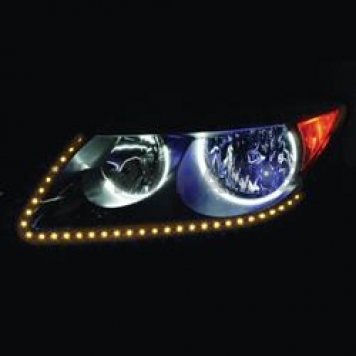 Metra Electronics LED Rope Light Amber 24 Inch  H-ASV