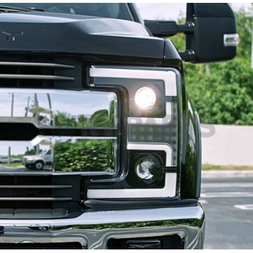 Recon Accessories Headlight Assembly 264372BKC-1