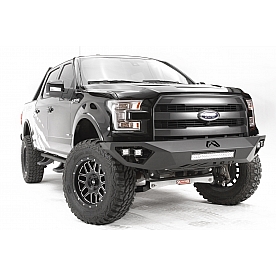 Fab Fours Bumper Vengeance 1-Piece Design Steel Black - FF15-D3251-1
