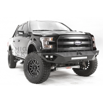 Fab Fours Bumper Vengeance 1-Piece Design Steel Black - FF15-D3251-1