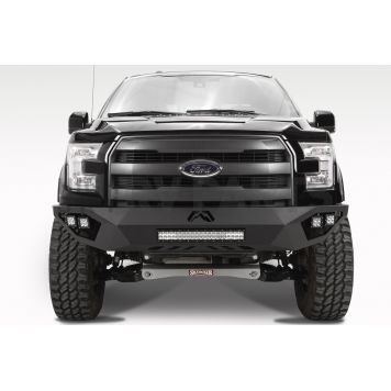 Fab Fours Bumper Vengeance 1-Piece Design Steel Black - FF15-D3251-1-1