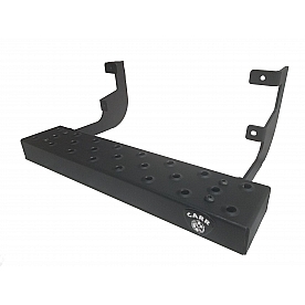 Carr Truck Step Black Powder Coated Steel - 451011-1