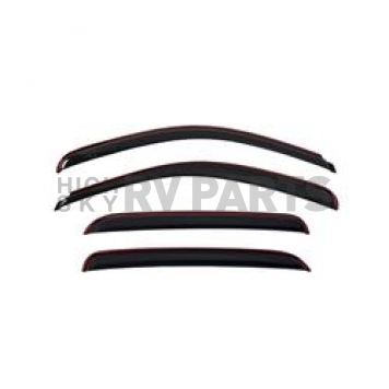 TrailFX Rainguard - Smoke Acrylic Set Of 4 - 14515