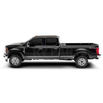 Retrax Tonneau Cover Hard Manual Retractable Black Matte Powder Coated Aluminum - 80335-2