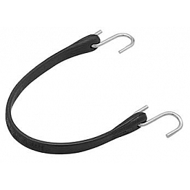 Performance Tool Bungee Cord Rubber Black Single - W1414