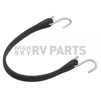 Performance Tool Bungee Cord Rubber Black Single - W1414