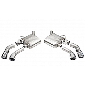 Corsa Performance Exhaust Variable Sound Level Axle Back System - 14789