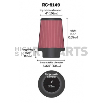 K & N Filters Air Filter - RC-5149-1