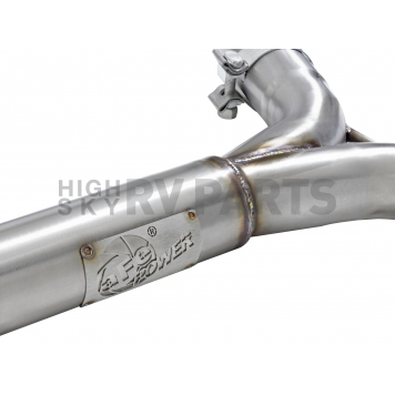 AFE Exhaust Twisted Steel Y-Pipe - 48-36104-YC-4
