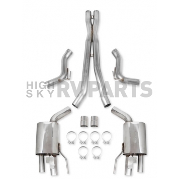 Hooker Headers Exhaust Blackheart Cat Back System - 70503349-RHKR