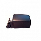 CIPA USA Exterior Mirror Rectangular Power Remote Black Single - 43084