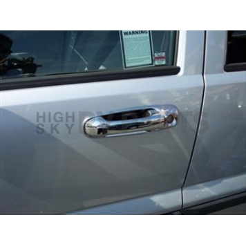 TFP (International Trim) Tailgate Handle Cover - Stainless Steel Silver - 455