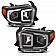 ANZO USA Headlight Assembly 111414