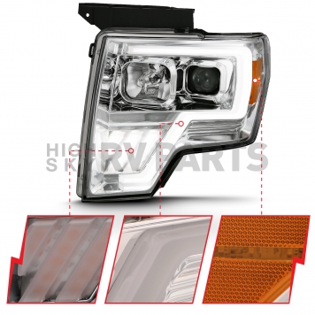 ANZO USA Headlight Assembly 111470-1