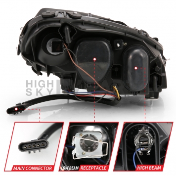 ANZO USA Headlight Assembly - LED 121553-2